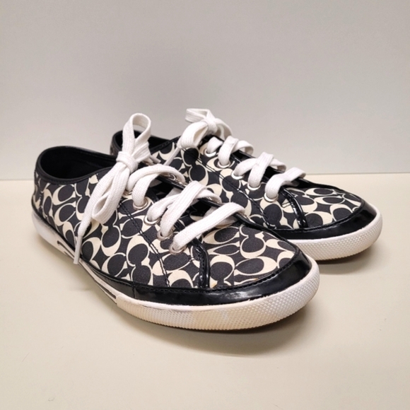 COACH Monogram Sneakers - Picture 3 of 10